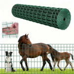 Tsingitud terastraat talule, 1,2x25 m, 2,1 mm, roheline aed kariloomadele