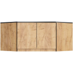 Kapi pealisehitis S100, 2 ust, 3 riiulit, 100 &times; 55 &times; 50 cm