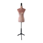&Otilde;mblusmannekeen Relaxdays, Suurus 36/38, Roosa/must, 130&ndash;167 &times; 41 &times; 34 cm