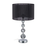 Laualamp Relaxdays 10038878.0, Must/h&otilde;bedane, 54 &times; 29,5 &times; 29,5 cm
