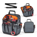 T&ouml;&ouml;riistakott VEVOR GH202507, 39 taskut, 33 &times; 21 &times; 39 cm