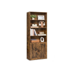 Raamaturiiul VASAGLE Custos, 6 astet, ustega, 60 &times; 175 &times; 24 cm