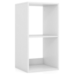 Avatud raamaturiiul, 2 tasandit, 35 &times; 69,5 &times; 33 cm