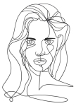 Seinapaneel Face, 57,5 &times; 80 &times; 1,3 cm