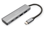 USB-C jaotur Digitus DA-70245, 4 porti