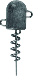 Jigipead Fox Rage Corkscrew Bullet Jig Heads hulgipakend, 50 g, 25 tk