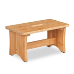 Taburet 20,5x40x22cm., helepruuni v&auml;rvi