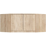 Kapi pealisehitis S100, 2 ust, 3 riiulit, 100 &times; 55 &times; 50 cm
