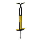 &bdquo;Pogo&ldquo; h&uuml;ppekepp Relaxdays, 25&ndash;60 kg, kollane, 103 &times; 29 &times; 6 cm