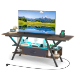 Telerialus, Kuni 65-tollistele teleritele, Pruun/must, 140 &times; 54 &times; 40 cm
