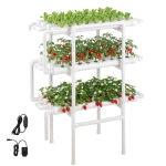 H&uuml;dropoonikas&uuml;steem VEVOR HX-108SE, 3 tasandit, 108 kohta, 98 &times; 52 &times; 117 cm
