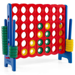 Suur neljaream&auml;ng, 4 rida, roheline/must/punane/sinine, 46,5 &times; 16,5 &times; 40,5 tolli