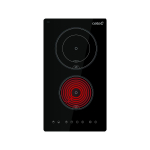 Pliidiplaat CATA TD 3002 BK, 2 keeduala