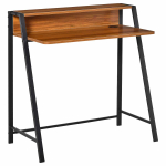 Kirjutuslaud Homcom 84x45x85cm, pruun/must v&auml;rv