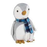 Uksetugi "Penguin", hall/valge