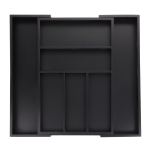 S&ouml;&ouml;giriistade kandik 5x30,5x46cm., must v&auml;rv