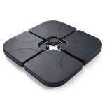 &Otilde;uep&auml;ikesevarju alus UB50x50, Must, 100 &times; 100 &times; 7 cm
