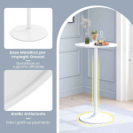 Bistroolaudade komplekt, 2 tk, &Oslash; 60 &times; 101,5 cm