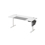 Elektriliselt k&otilde;rguses reguleeritav laud 70x160x120cm, valge/hall