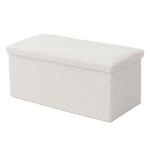 Esikupink Relaxdays, 80 l mahutavus, Valge, 38 &times; 76 &times; 38 cm