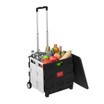Kokkupandav ostuk&auml;ru Relaxdays, 50 l, kuni 35 kg, 45 &times; 99 &times; 38 cm