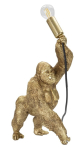 Gorillakujuline lauavalgusti, Kuldne, 22,5 &times; 16 &times; 40 cm
