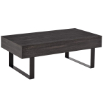 Kohvilauake Homcom 110x60x40 cm, tumehall
