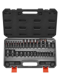 31-osaline torx- ja v&auml;liste torx-otsakute komplekt, S2 ja cr-v terasest, 1/4-1/2 tolli, hoiukarbiga