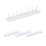 Lindude peletuspiid Relaxdays, 4 tk, 3 rida, 40 &times; 9 &times; 0,5 cm