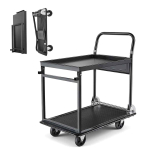 Platvormk&auml;ru VEVOR PH1501SS, kokkupandav, 2 tasandit, 730 &times; 470 &times; 820 mm