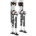 Kipsplaadi t&ouml;&ouml;toed VEVOR HCST-18BK, 2 tk, Must, 33 &times; 24 &times; 65 cm