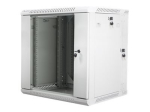 19-tolline seina rack-kapp Lanberg WF02-6612-10S, 12U, kaheosaline, Hall