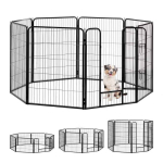 Aed koertele 100x76,5x235cm., must v&auml;rv