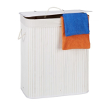 Pesukorv kahe sektsiooniga 63x55x35cm, 95L, valge