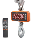 Digitaalne t&ouml;&ouml;stuskraana rippkaal, 1000 kg, oranž