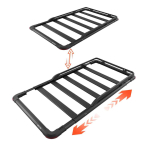 Katusepagasikorv VEVOR RB548R, Pikendusega, 152 &times; 99 &times; 11,5 cm