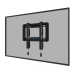 Teleri seinakinnitus Neomounts WL30-550BL12, 24&ndash;65 tolli, kuni 40 kg