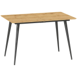 S&ouml;&ouml;gilaud Homcom 160x75x77cm, helepruun/must v&auml;rv