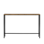 Konsoollaud 120x20x80cm., must/pruun v&auml;rv