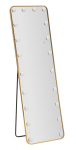 P&otilde;randale paigutatav LED-peegel Hollywood, Ristk&uuml;likukujuline, 50 &times; 160 &times; 5 cm