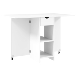 S&ouml;&ouml;gilaud Homcom 114,5x70x75cm., valge