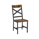2 s&ouml;&ouml;gitooli komplekt 43,4x43x95,5cm, pruun/must