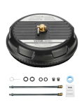 15-tolline survepesur, 4000 PSI, 4 ratast, 2 pihustit