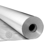 Kahepoolne alumiiniumfooliumist soojusisolatsioonirull, 0,15 mm, 38,1x1,22 m, perforeeritud