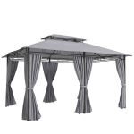 Aiapaviljon, Kaheastmeline katus, Hall, 300 &times; 400 &times; 280 cm