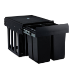 Sisseehitatav pr&uuml;gikast Relaxdays 10031541.0, 4 &times; 8 l, 34,3 &times; 35,1 &times; 48 cm