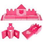 Modulaarne laste m&auml;ngudiivan, 14 osa, 251 &times; 66 &times; 96 cm