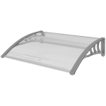 L&auml;bipaistev ukselagi Outsunny 100x75x23cm, h&otilde;bedane v&auml;rv
