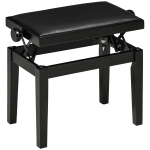 Piano tool Homcom 63x33x56cm, musta v&auml;rvi