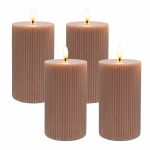 LED-vahak&uuml;&uuml;nalde komplekt Relaxdays, 4 tk, 13 &times; 7,5 cm